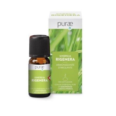 Purae Sinergia Rigenera con olii essenziali 10 ml