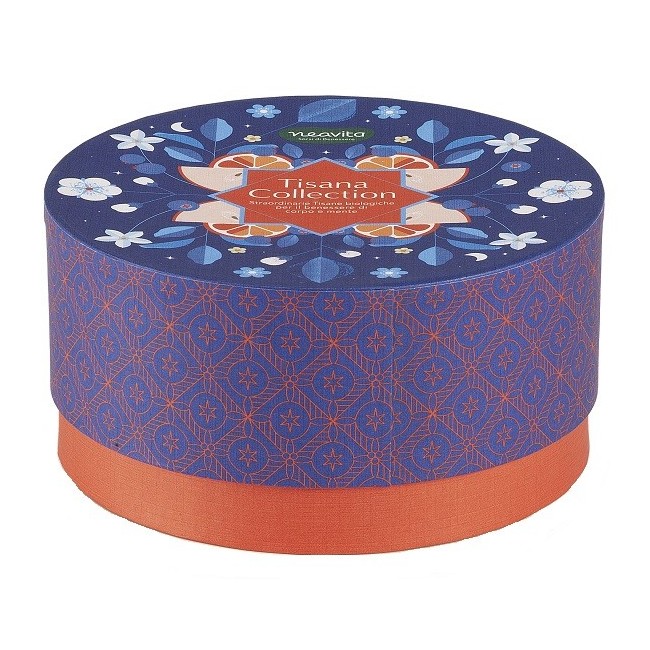 Neavita Cofanetto Tisana Collection BLU natural elisir 40 tisane assortite biologiche