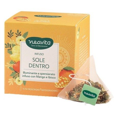 Neavita Infuso Sole Dentro con mango e ibisco 15 filtroscrigno