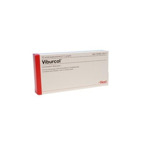 Viburcol Heel 12 supposte omeopatiche pediatriche contro la febbre Viburcol Heel 12 supposte omeopatiche pediatriche contro la febbre