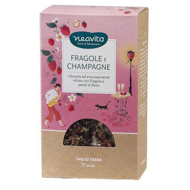 Neavita Infuso Ricarca Fragole e Champagne 80 g