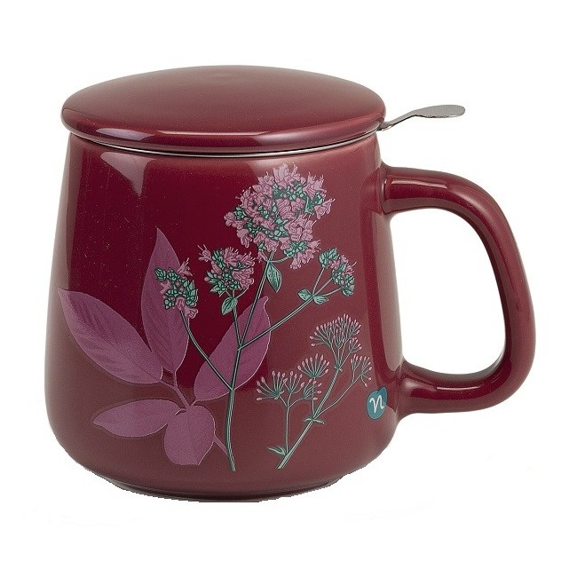 Neavita Infusiera Herbarium Bordeaux da 400 ml