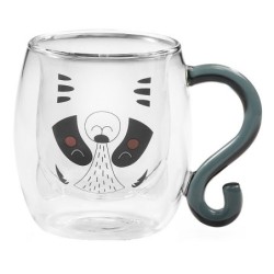 Neavita Mug Procione Tea&Friends in Vetro da 250 ml