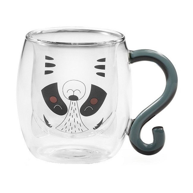 Neavita Mug Procione Tea&Friends in Vetro da 250 ml