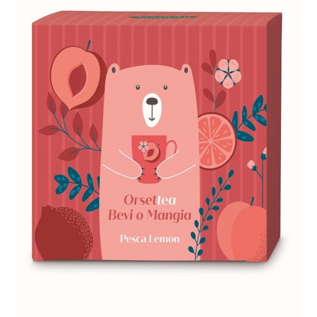 Neavita OrsetTea Bevi o Mangia Pesca Lemon caramelle da infusione 100 g Neavita OrsetTea Bevi o Mangia Pesca Lemon caramelle da infusione 100 g