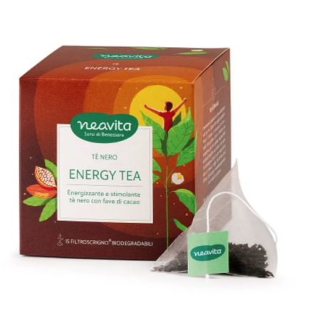 Neavita Energy Tea 15 filtroscrigno - Tè nero energizzante
