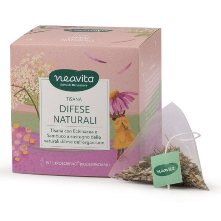 Neavita Tisana difese naturali Echinacea e Sambuco 15 filtroscrigno