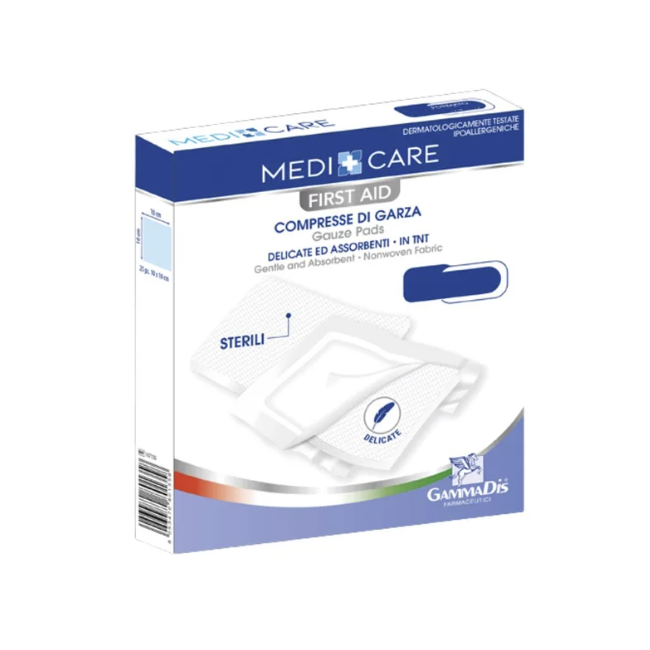 Medicare Garza Tessuno Non Tessuto 10x10 100 pezzi