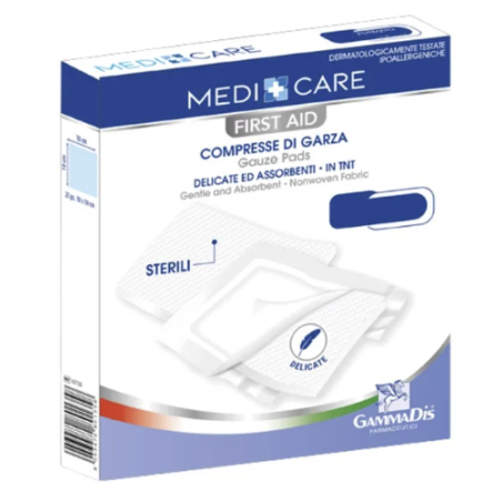 Medicare Garza Tessuno Non Tessuto 10x10 100 pezzi
