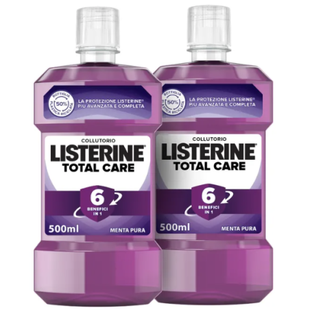 Listerine Total Care Bipacco 500 ml Listerine Total Care Bipacco 500 ml