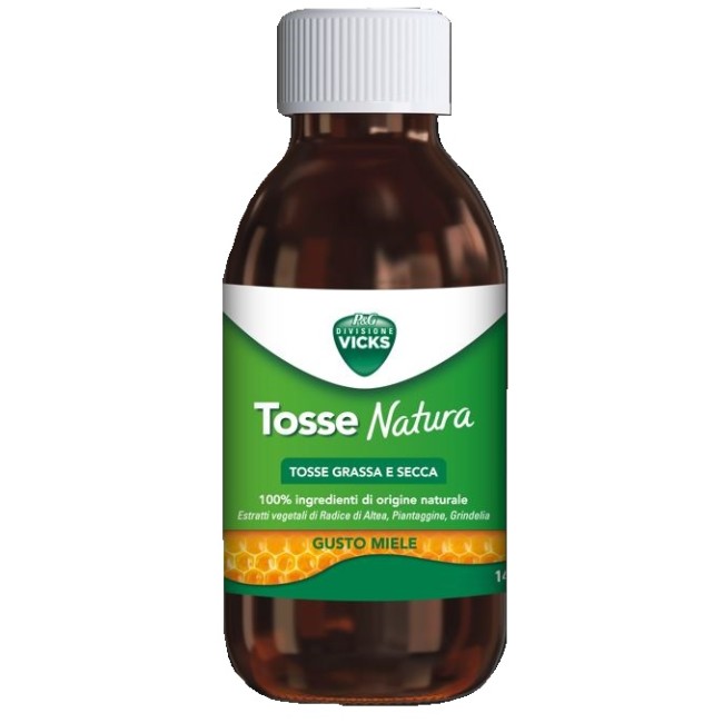 Procter & Gamble Vicks Tosse Natura Tosse Grassa E Secca Gusto Miele 140 Ml