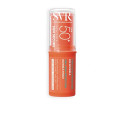 SVR Sun Secure Easy Stick SPF50+ – stick solare invisibile per zone sensibili.
