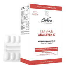 BioNike Defence KS TricoSAFE 100 Anticaduta capelli 60 comopresse