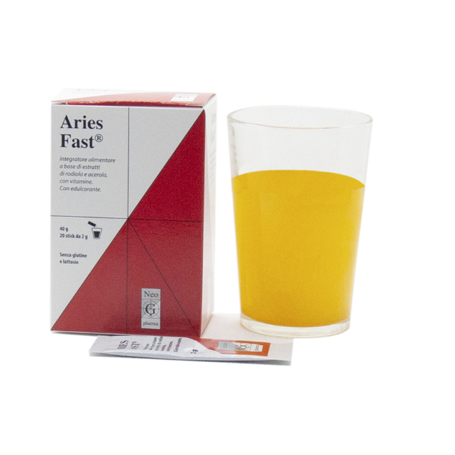 Aries integratore per stanchezza fisica e mentale 20 stick Aries integratore per stanchezza fisica e mentale 20 stick
