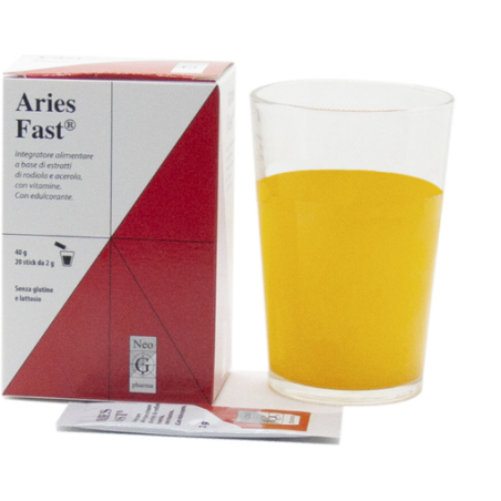 Aries integratore per stanchezza fisica e mentale 20 stick Aries integratore per stanchezza fisica e mentale 20 stick