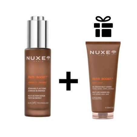 Nuxe Men Duo Energizzante - Siero viso anti età da uomo 30 ml + gel doccia 100 ml OMAGGIO Nuxe Men Duo Energizzante - Siero viso anti età da uomo 30 ml + gel doccia 100 ml OMAGGIO