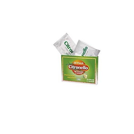 Citronello 30 Cerotti anti-zanzare per adulti e bambini in 2 formati Citronello 30 Cerotti anti-zanzare per adulti e bambini in 2 formati