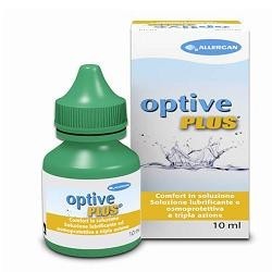 Optive Plus Collirio Lubrificante e Protettivo per Occhio Secco 10 ml