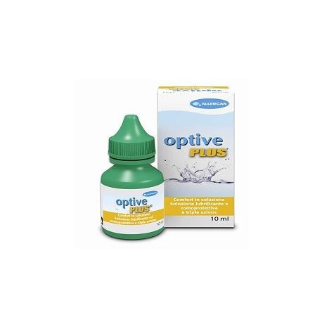 Optive Plus Collirio Lubrificante e Protettivo per Occhio Secco 10 ml