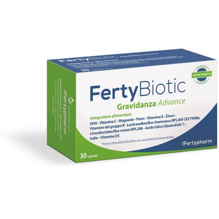 Biocure Fertybiotic Gravidanza Advance 30 Capsule Da 1,15 G