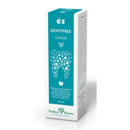 Prodeco Pharma Gse Dentifree Junior dentifricio 50 ml Prodeco Pharma Gse Dentifree Junior dentifricio 50 ml