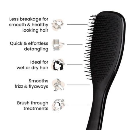 Tangle Teezer The Wet Detangler spazzola per capelli bagnati colore nero