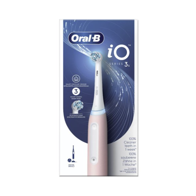 Oral-B iO3s Spazzolino Elettrico Rosa