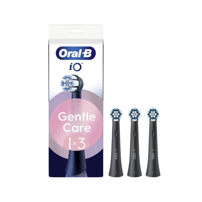 Oral-B Power Refill iO Gentle Clean Black 3 pezzi