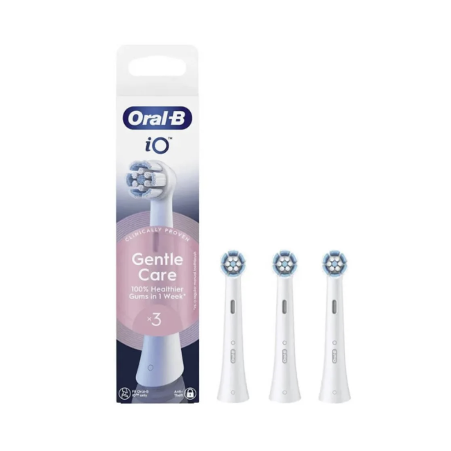 Oral-B Power Refill iO Gente Clean White 3 pezzi
