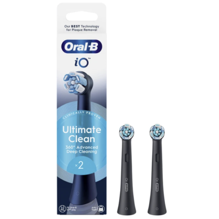 Oral-B Power Refill iO Ultra Clean Black 2 pezzi