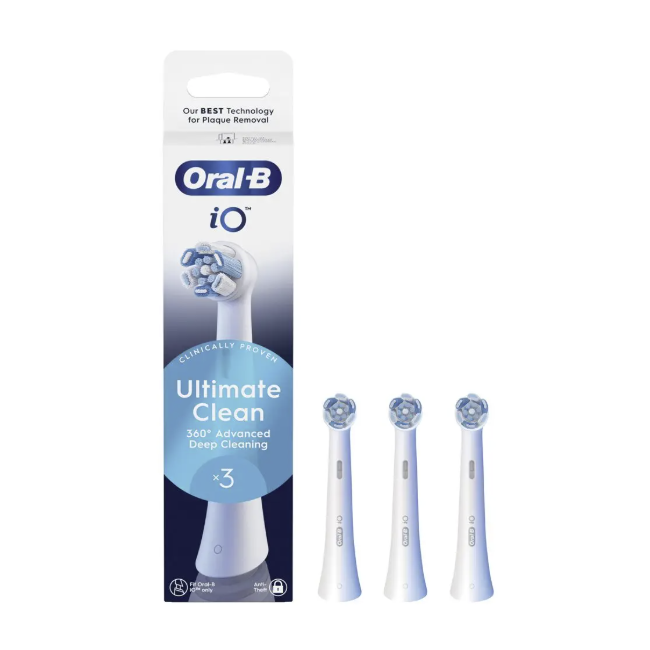 Oral-B Power Refill iO Ultra Clean White 3 pezzi