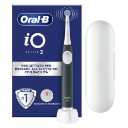 Oral-B Power iO2 Spazzolino Elettrico Serie Forest Green + Travel Case
