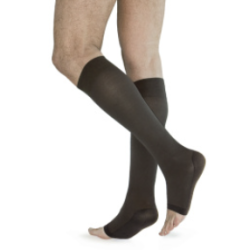 Solidea Relax Unisex 70 den Punta aperta Taglia M Nero