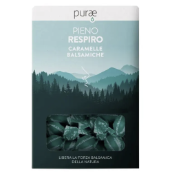 Purae Pieno Respiro Caramelle Balsamiche con Oli EssenzialiI 80 g