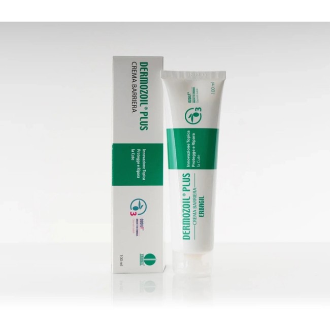Dermozoil Plus Crema Barriera 100 ml – crema barriera con Ozoile per cute fragile. Dermozoil Plus Crema Barriera 100 ml – crema barriera con Ozoile per cute fragile.