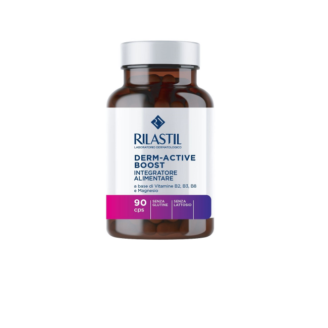 Rilastil Derm-Activ Boost 90 capsule - Integratore per pelle sana e luminosa Rilastil Derm-Activ Boost 90 capsule - Integratore per pelle sana e luminosa
