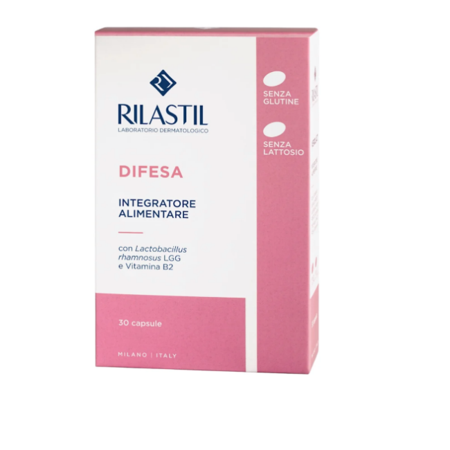 Rilastil Difesa 30 capsule - Integratore per pelle sensibile, intollerante e reattiva Rilastil Difesa 30 capsule - Integratore per pelle sensibile, intollerante e reattiva