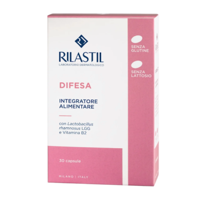 Rilastil Difesa 30 capsule - Integratore per pelle sensibile, intollerante e reattiva Rilastil Difesa 30 capsule - Integratore per pelle sensibile, intollerante e reattiva