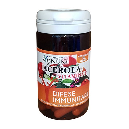 Sygnum Acerola integratore antiossidante ricostituente 50 capsule Sygnum Acerola integratore antiossidante ricostituente 50 capsule