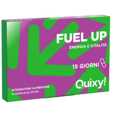 Quixy Fuel Up 15 capsule - Integratore energizzante contro stanchezza fisica e mentale