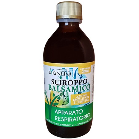 Sygnum Sciroppo Balsamico emolliente lenitivo per vie respiratorie 200 ml Sygnum Sciroppo Balsamico emolliente lenitivo per vie respiratorie 200 ml