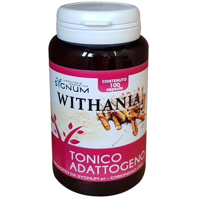 Sygnum Whitania Ashwaganda integratore per stanchezza fisica e mentale 100 capsule Sygnum Whitania Ashwaganda integratore per stanchezza fisica e mentale 100 capsule