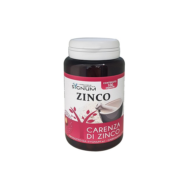 Sygnum Zinco integratore per carenza 100 capsule 3 mesi di trattamento Sygnum Zinco integratore per carenza 100 capsule 3 mesi di trattamento
