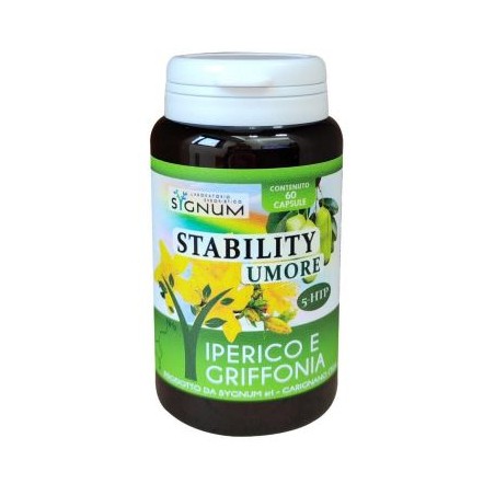 Sygnum Stability integratore con iperico e griffonia per il tono dell'umore 60 capsule Sygnum Stability integratore con iperico e griffonia per il tono dell'umore 60 capsule
