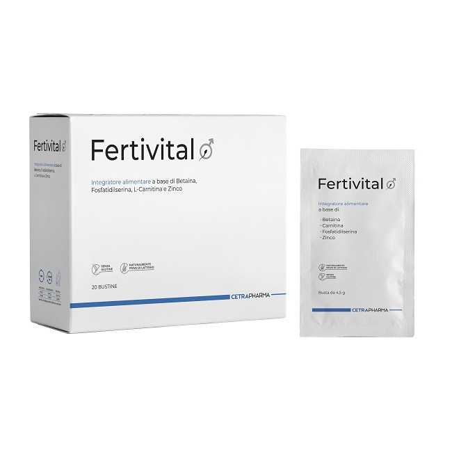 Cetra Pharma Fertivital 20 Bustine Da 4,5 G