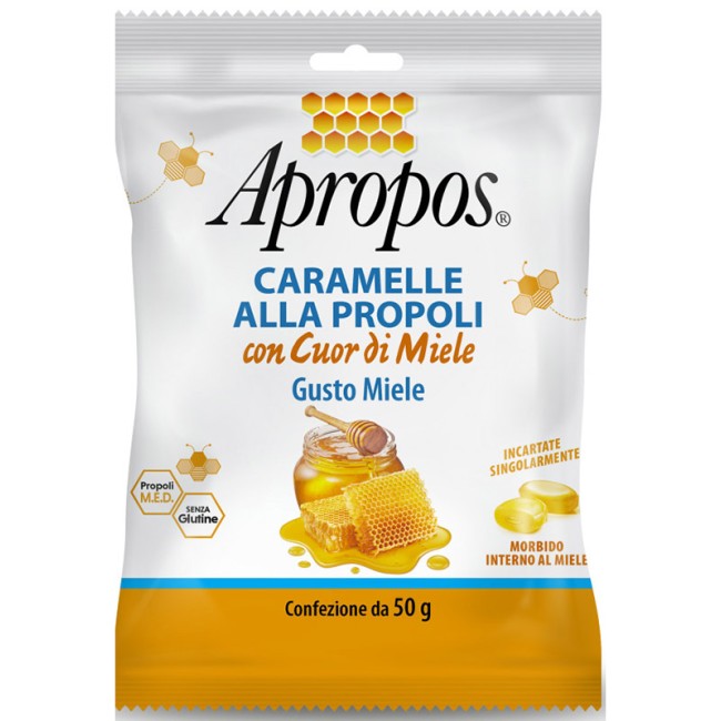 Desa Pharma Apropos Caramelle Dure Miele Cuor Di Miele 50 G Desa Pharma Apropos Caramelle Dure Miele Cuor Di Miele 50 G