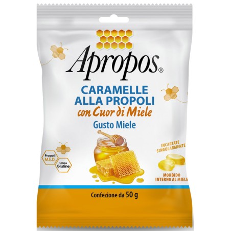 Desa Pharma Apropos Caramelle Dure Miele Cuor Di Miele 50 G Desa Pharma Apropos Caramelle Dure Miele Cuor Di Miele 50 G