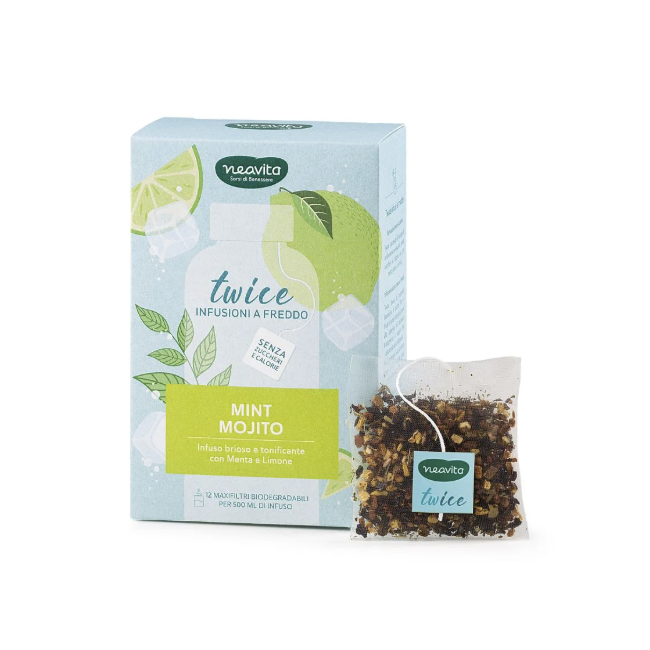Neavita Infuso Twice Mint Moijto Maxi Filtro 12 pezzi