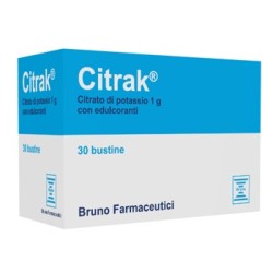 Citrak 30 bustine Integratore a base di Potassio