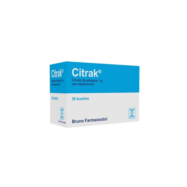 Citrak 30 bustine Integratore a base di Potassio Citrak 30 bustine Integratore a base di Potassio